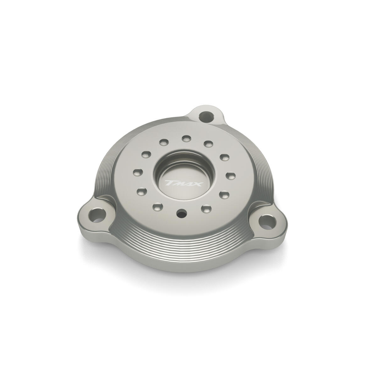 Billet-Motorabdeckung hinten – Silber