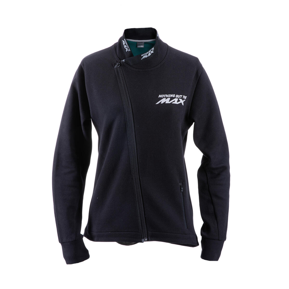 Nothing but the MAX Damen-Reißverschluss-Sweater