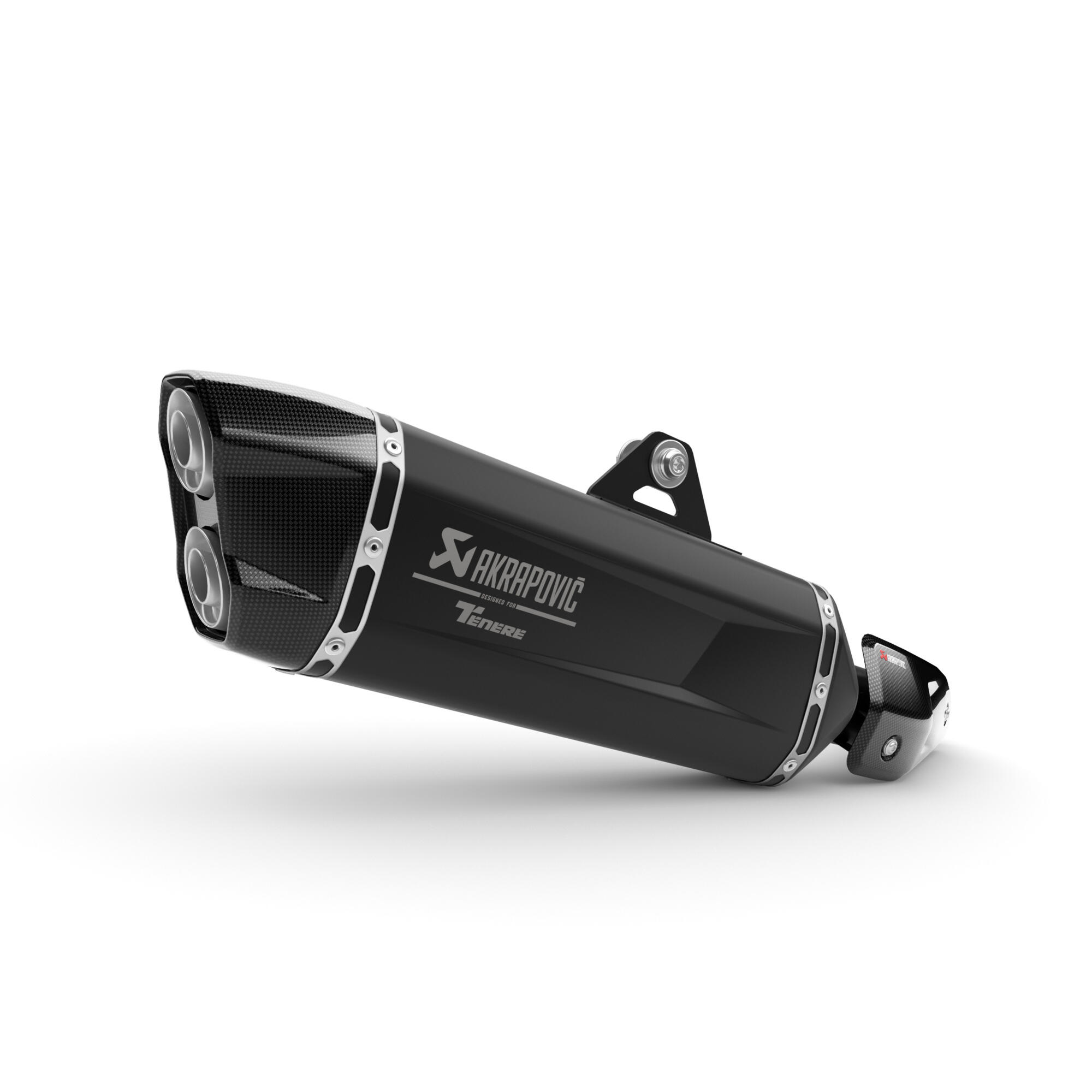 Tenere 700 Slip On Auspuff schwarz